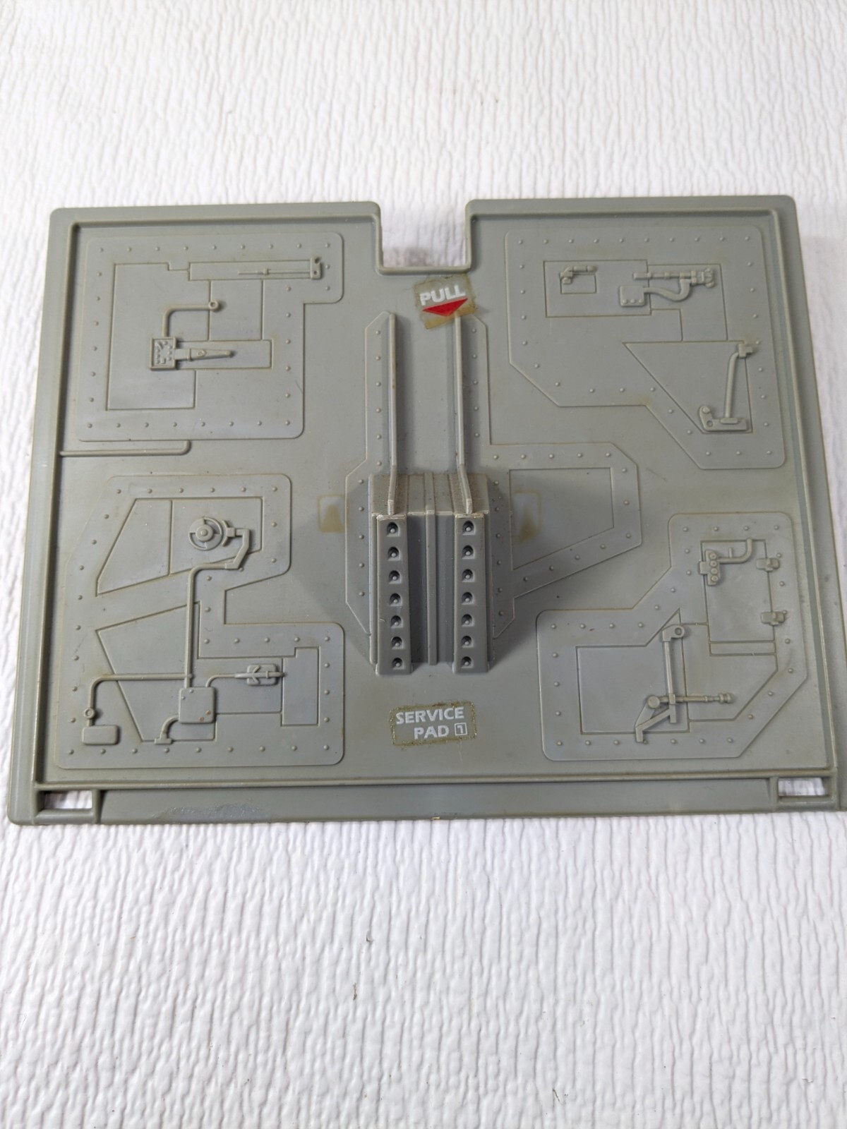 Vintage GI Joe Terror Drome M-4018-2 Lower Bay Door Panel Wall 1986 ARAH PART