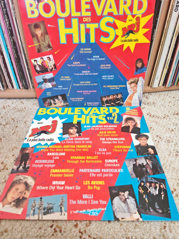 Vinyles boulevard des hits