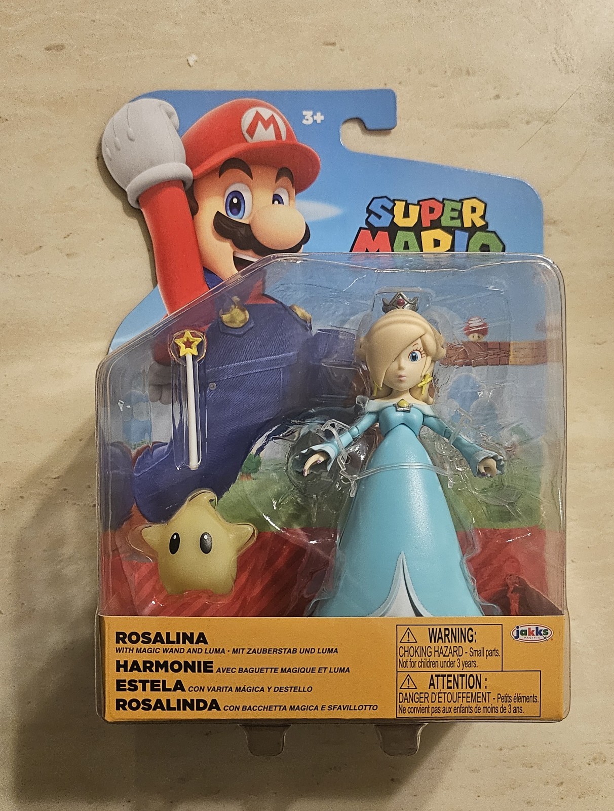 Modellino Jakks Pacific Super Mario Bros.. Rosalina 4 pollici
