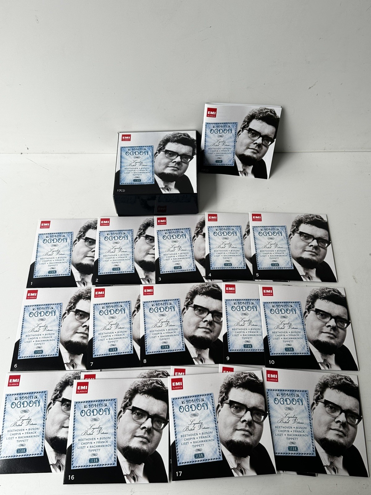 EMI ICON John Ogdon - Legendary British Virtuoso (17 x CD Box Set, 2012)