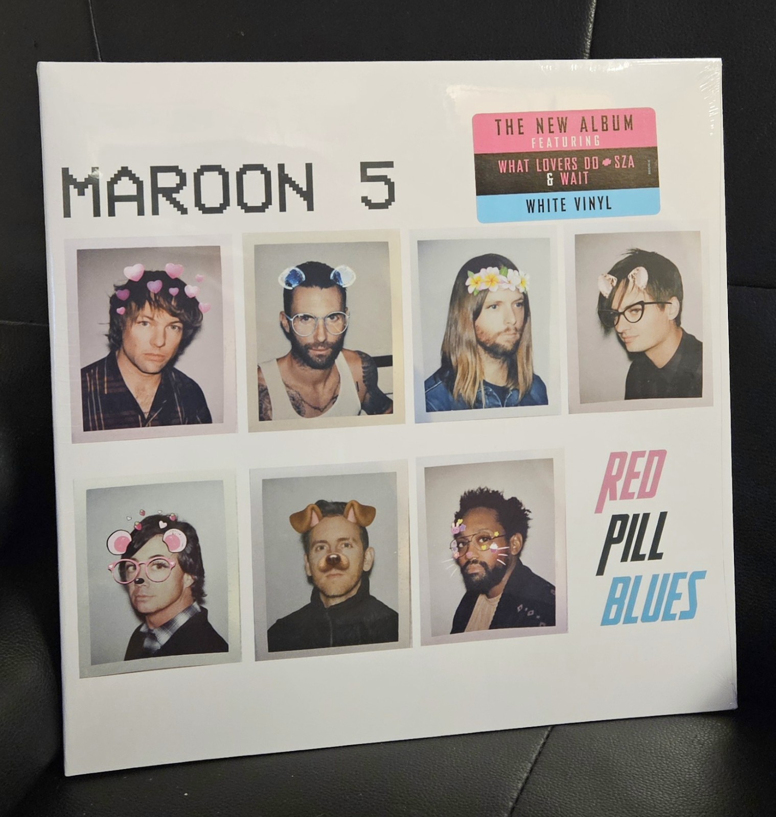 Red Pill Blues by Maroon 5 - White Vinyl  LP/Album Record - Factory Sealed ⚔️B&B