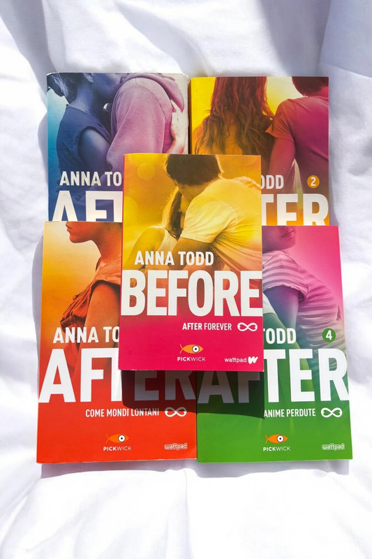 Set 5 Libri After - Anna Todd