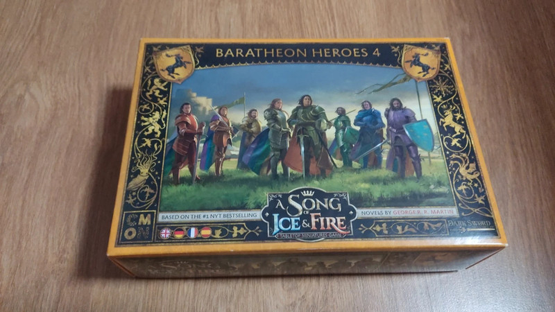 Héroes Baratheon 4 - Canción de Hielo y Fuego (ASOIAF)