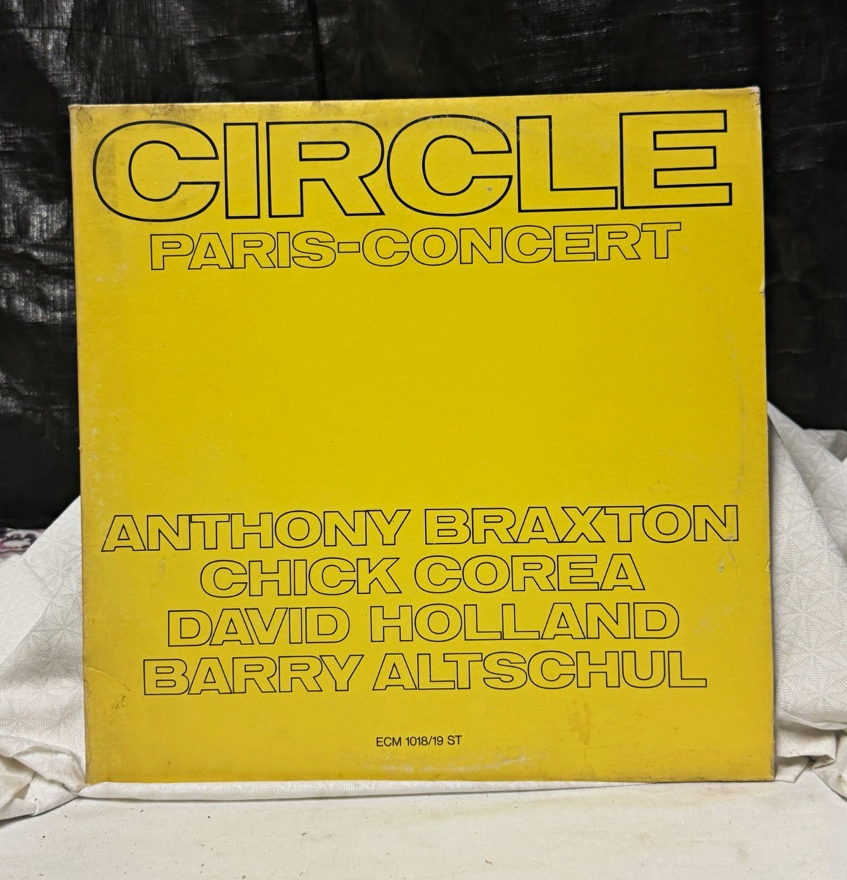 Circle Paris-Concert ECM 1018/19 ST 2LP Sterling RL Corea Braxton Jazz