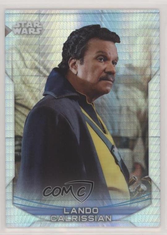 2020 Star Wars Chrome Perspectives Prism Refractor /299 Lando Calrissian #21 p9m