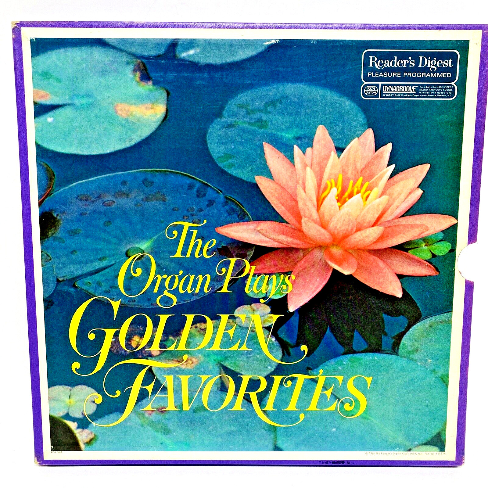 The Organ Plays Golden Favorites Leibert Nalle Mickelson Purvis 4 LP Set