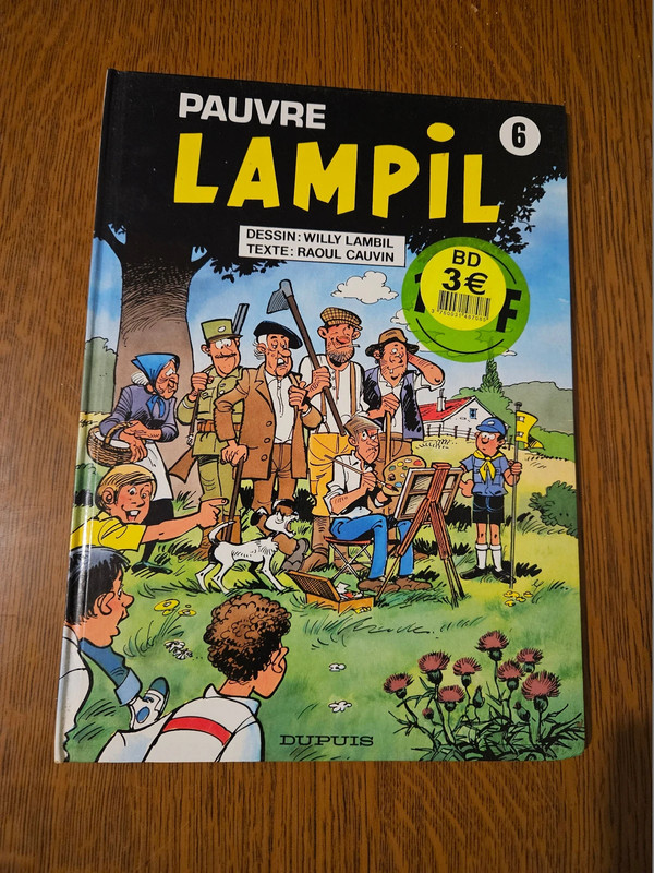 BD . Pauvre Lampil . Tome 6 . EO .