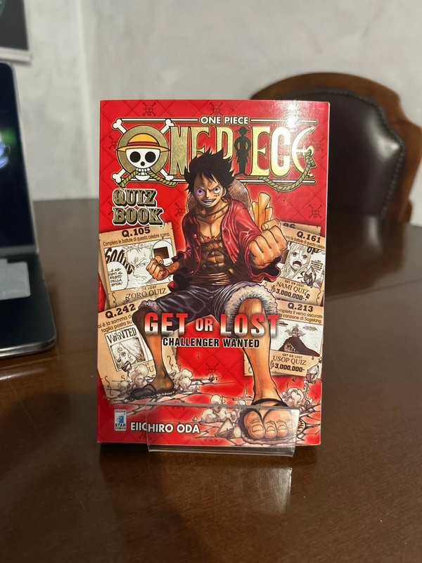 One Piece Quiz Book 1-2-3