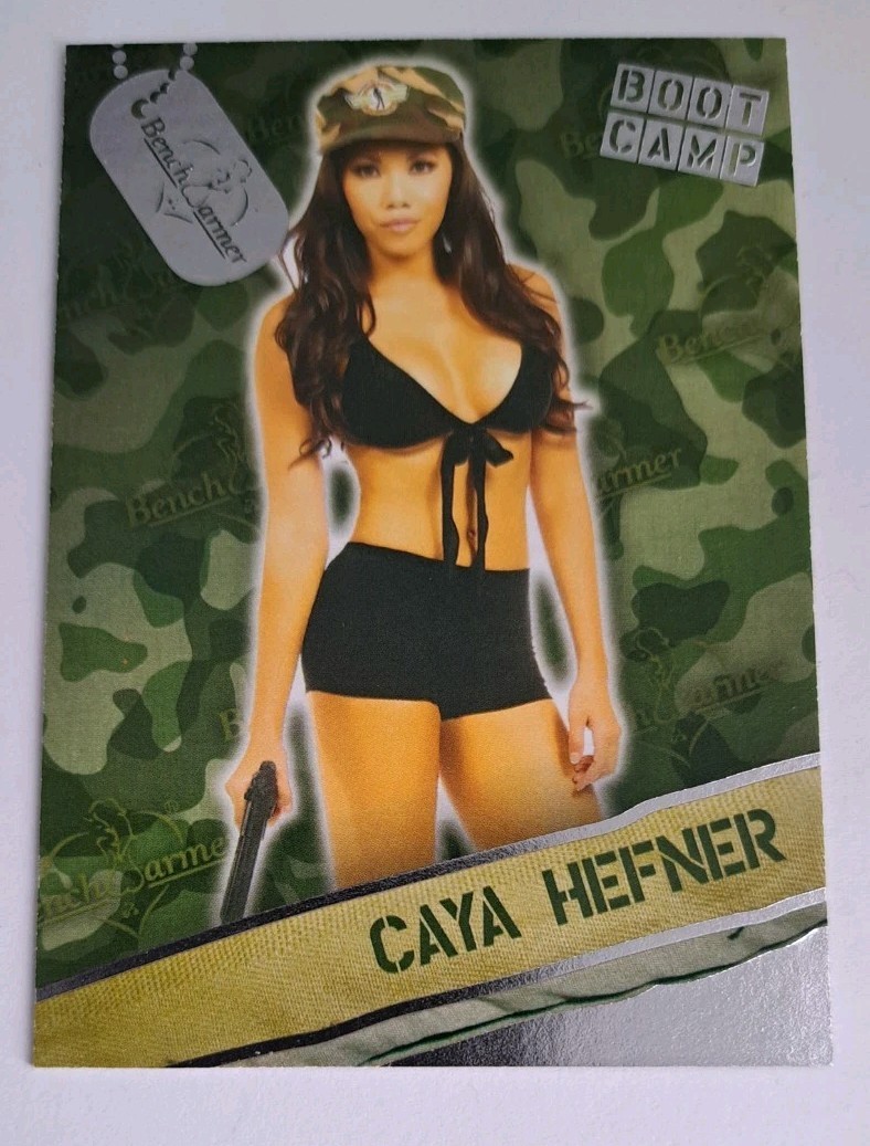 Caya Hefner 2015 Bench Warmer Boot Camp Insert Card #15