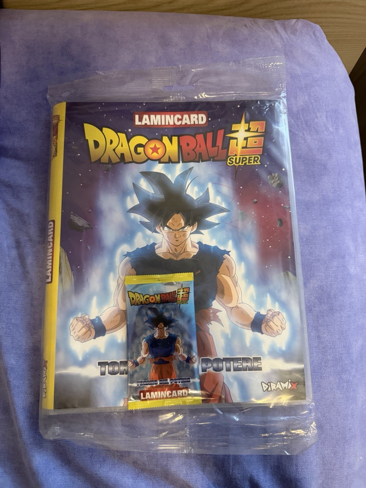 Album lamincards Dragon Ball Torneo del potere SIGILLATO 2018 + bustina
