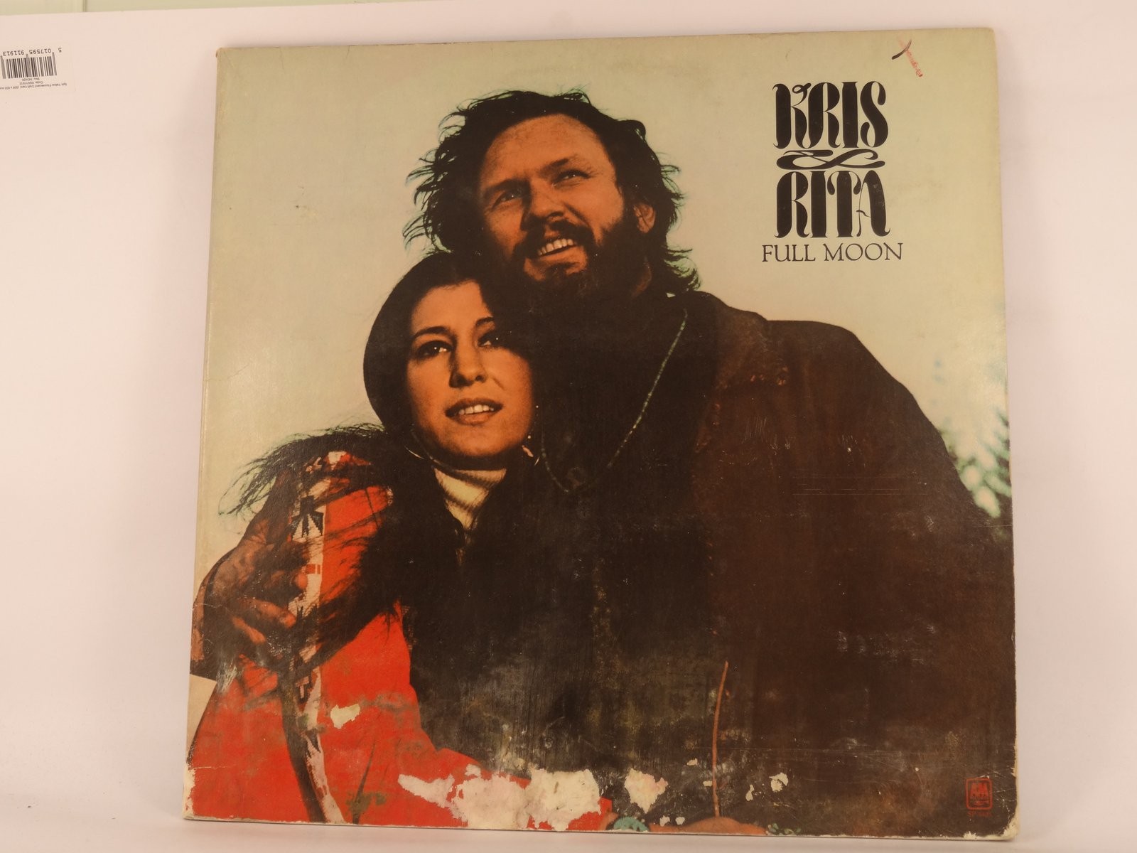 KRIS KRISTOFFERSON/RITA COOLIDGE FULL MOON (431) LP A AND M