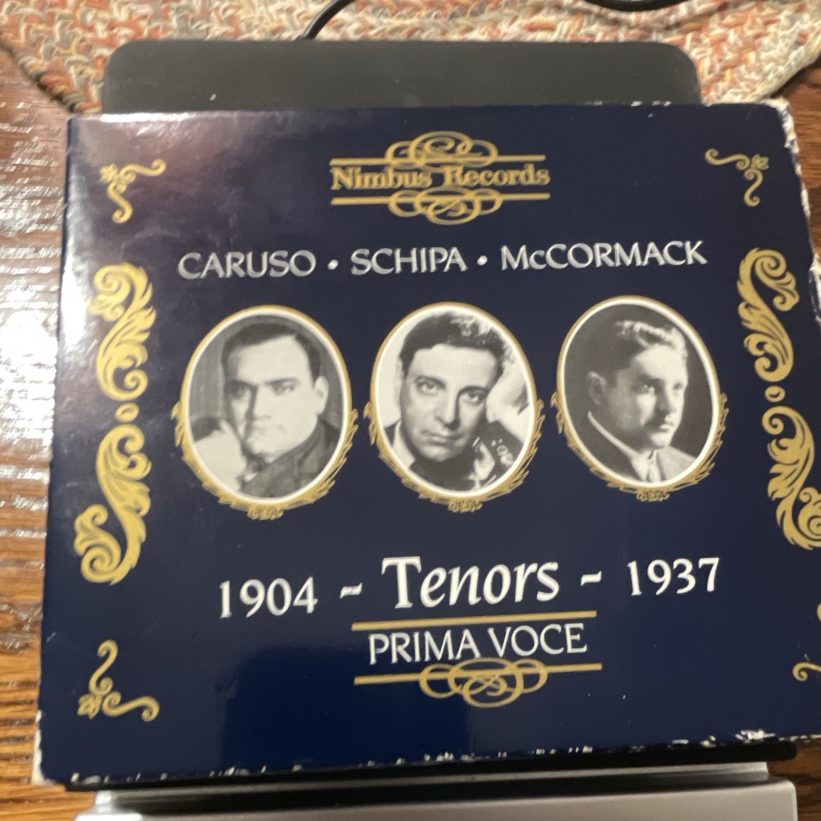 Nimbus Records 1904 Tenors 1937 Prima Voce 3 CD Box Set Caruso NI 1794
