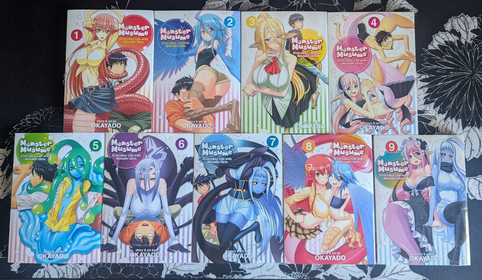 Lotto Manga Monster Musume | Vols 1-9 | Vol 9 Sigillato
