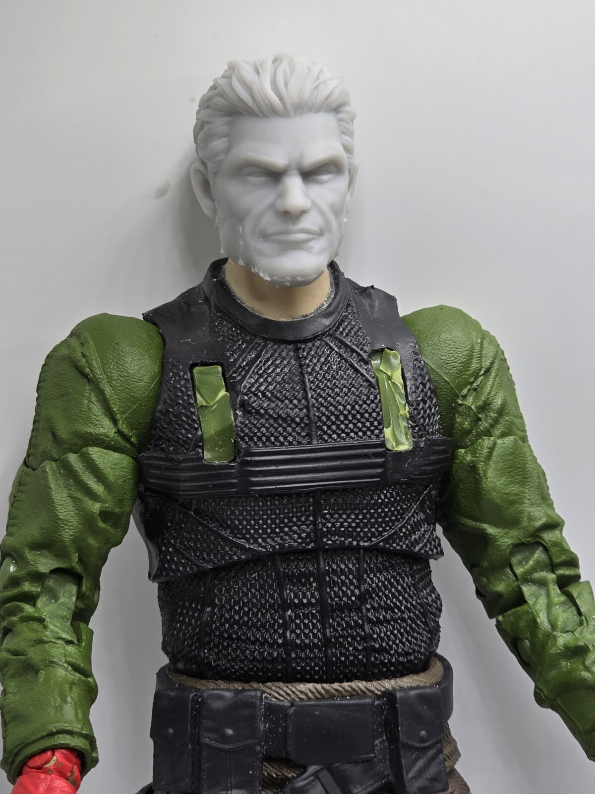3d Print FRANK CASTLE PUNISHER Head 1:10   LEGENDS   DC MULTIVERSE
