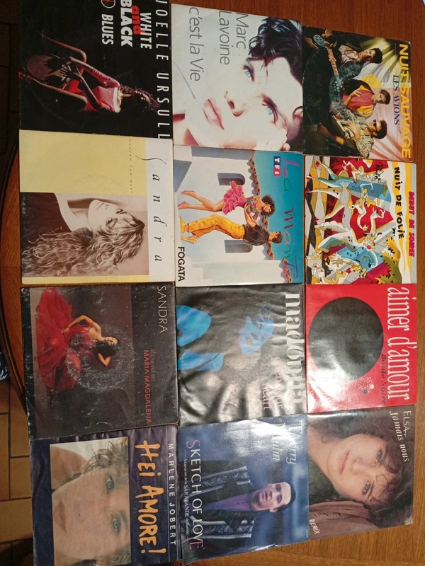 Lot de 45 tours
