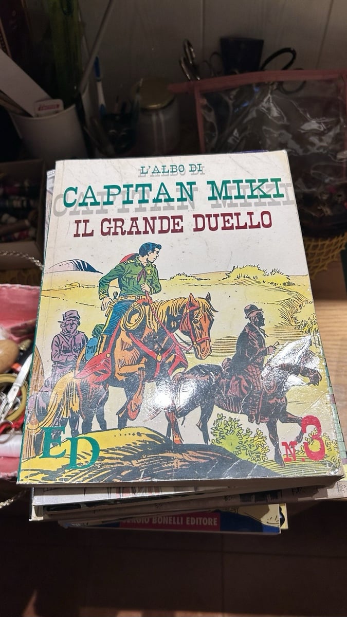 ED L'albo di Capitan Miki n.3 Il grande duello EsseGesse 1956 Album