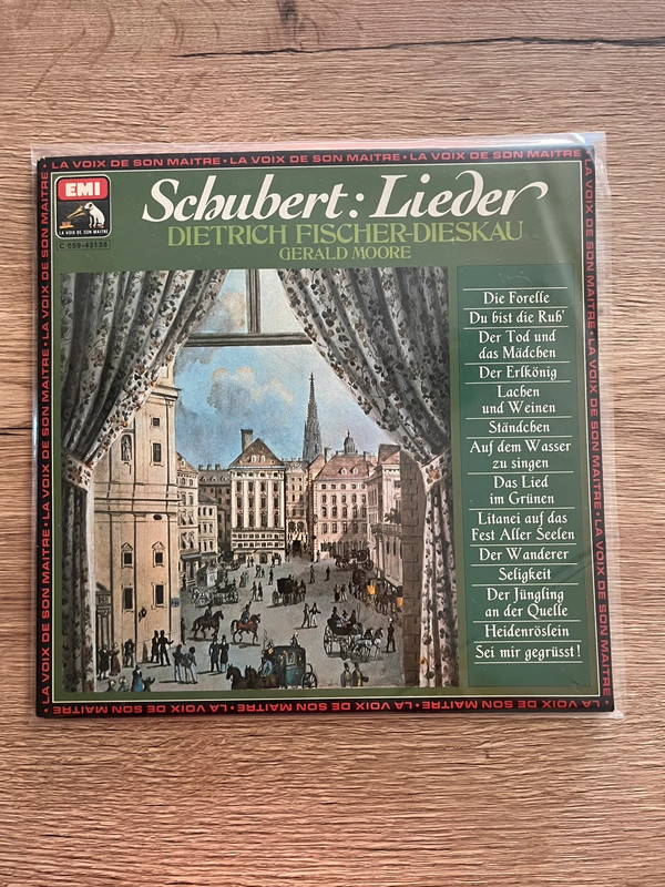 •Vinyle 33t - Schubert Lieder - Gérald Moore