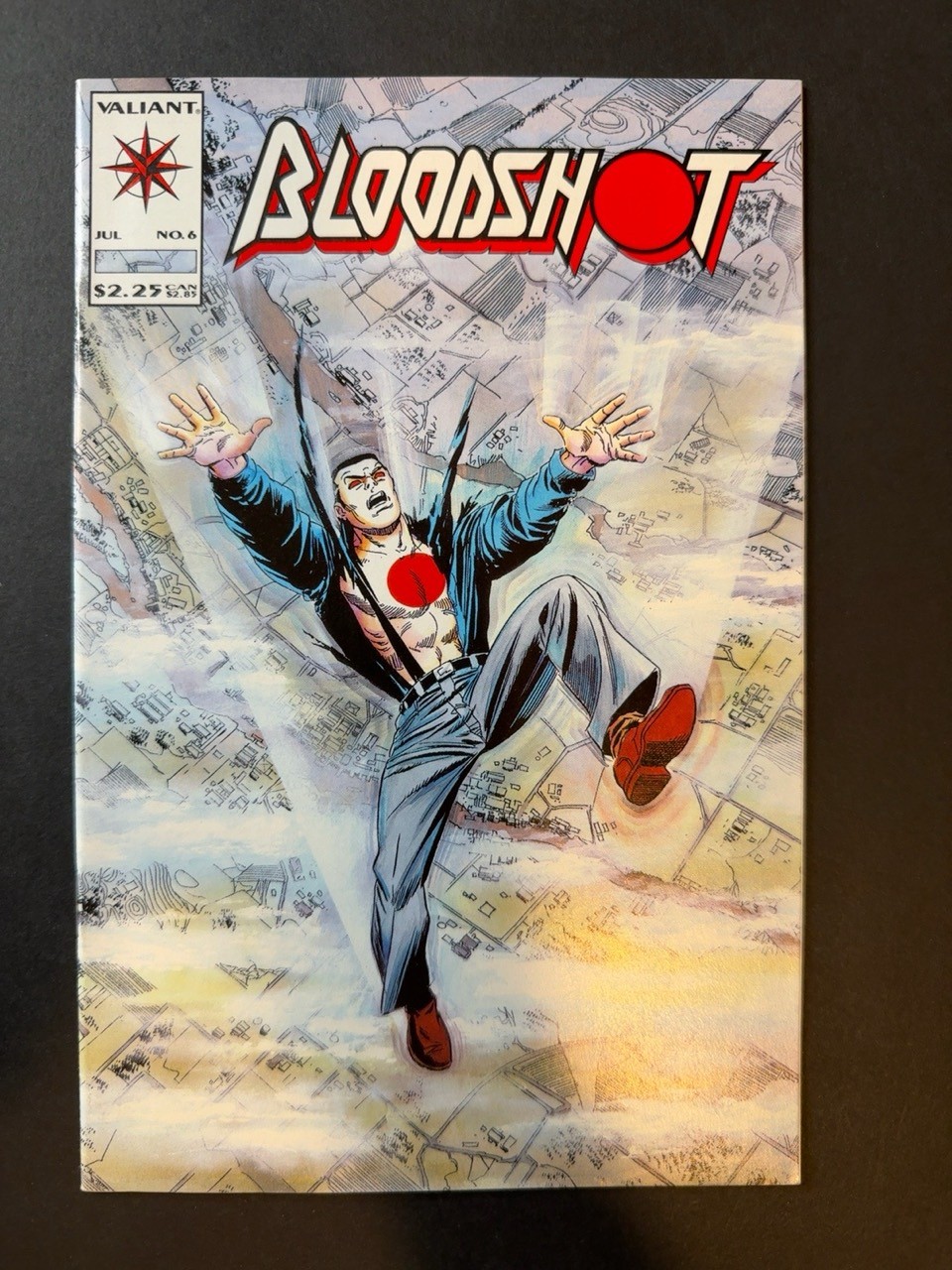 Bloodshot #6 1993 Valiant Kevin VanHook 7.5