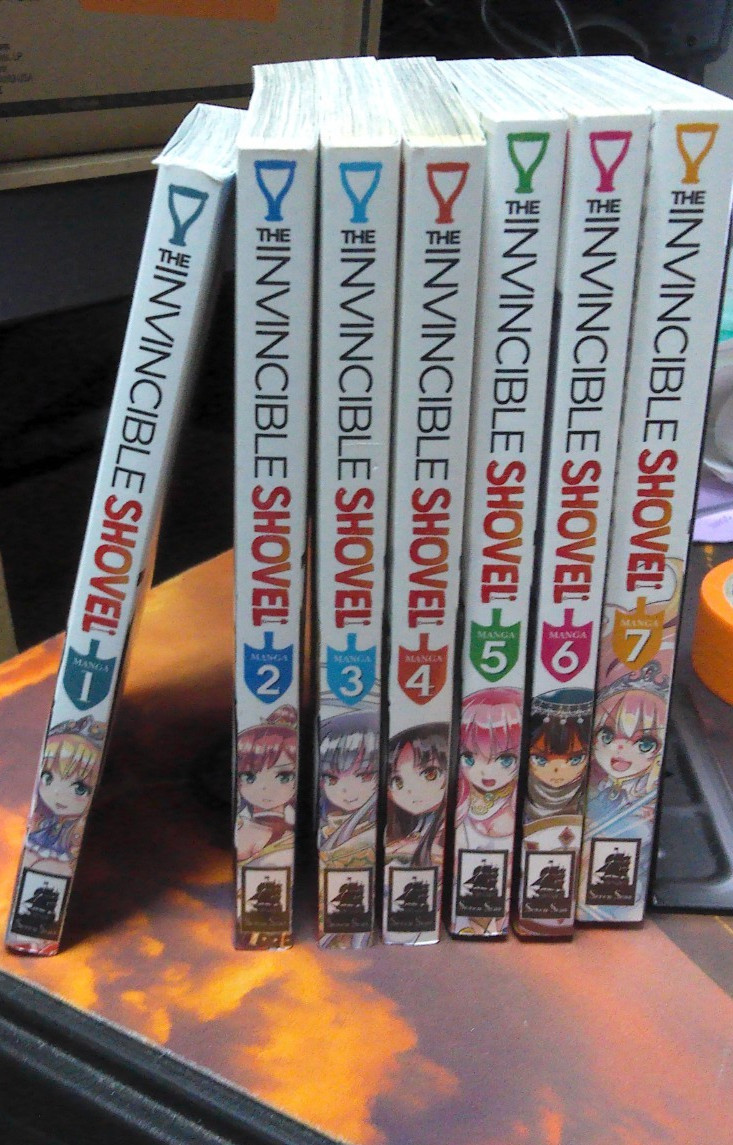 Invincible Shovel vol 1-7 manga