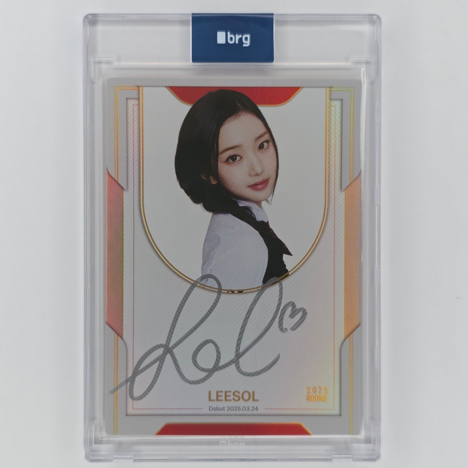 2025 TELECA COLLECTION K-POP KPOP ROOKIE KIIIKIII LEESOL OA AUTOGRAFO 1/9