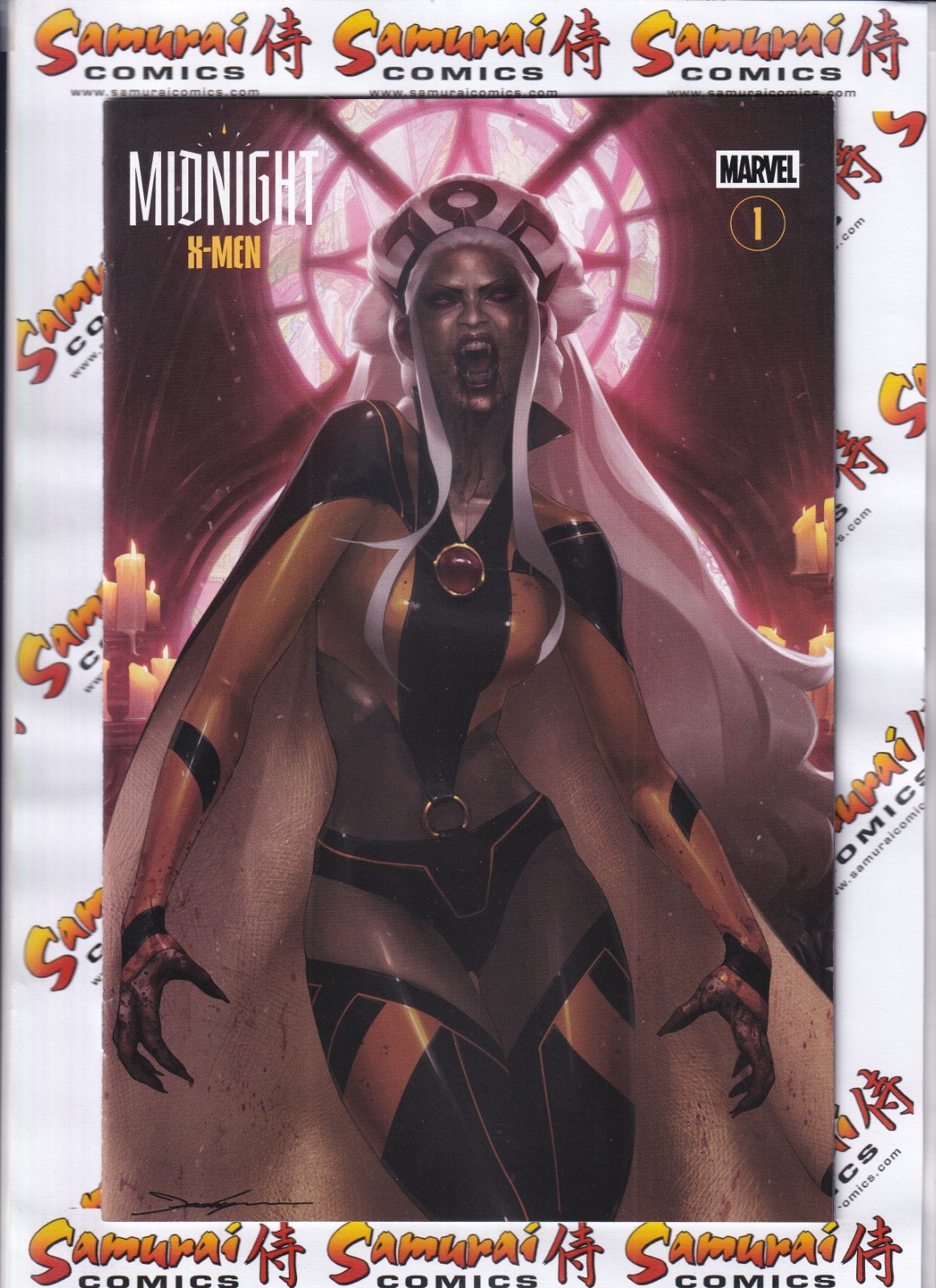 Midnight X-Men #1 1:25 Jeehyung Lee Midnight Gallery variante scansioni reali!