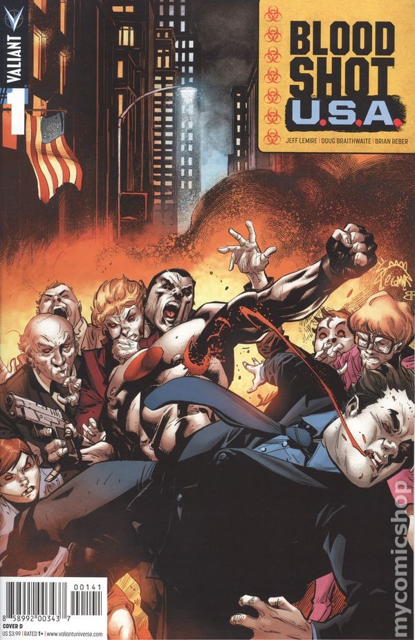 Bloodshot USA 1D FN 2016 immagine stock