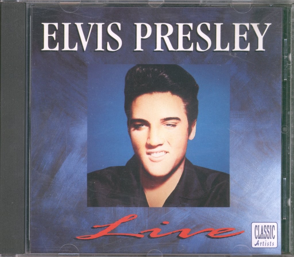 Elvis Presley Live CD Europe Classic Artists JHD068