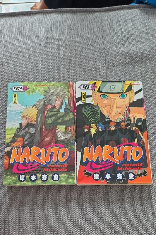 Lot de 2 livres naruto 41 et 42
