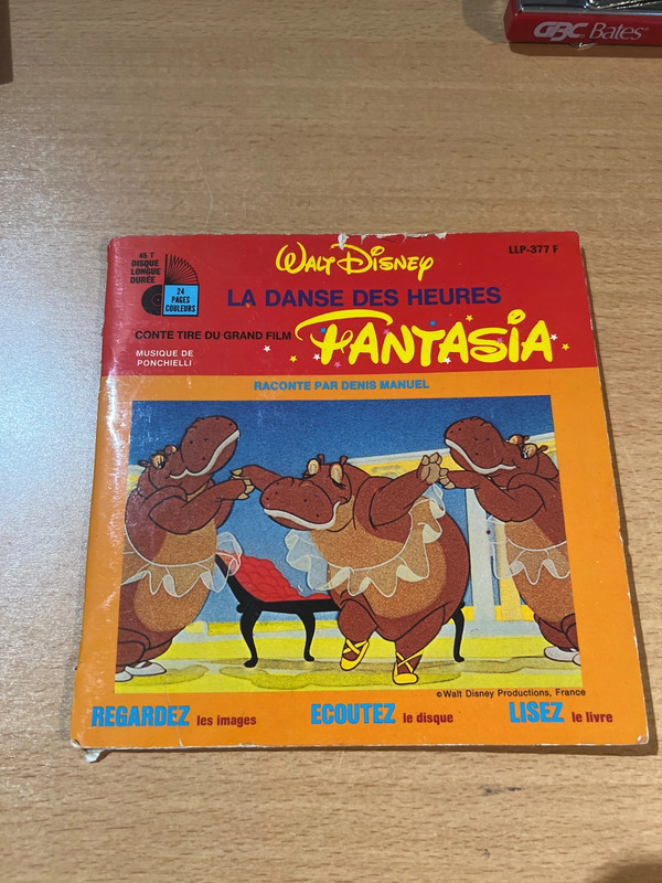 La danse des heures Fantasia 45 T