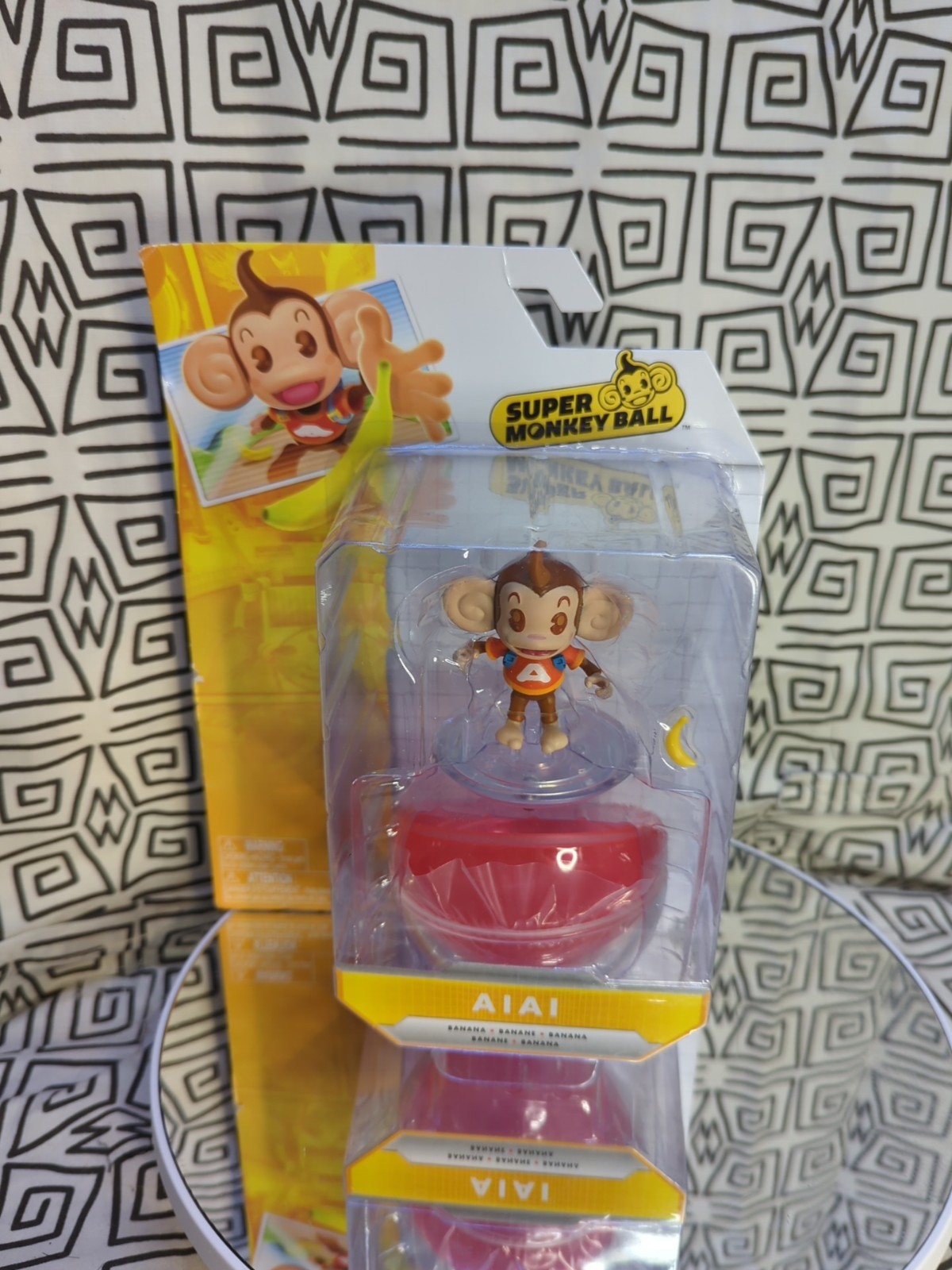 Super Monkey Ball Aiai - Modellino Nintendo Jakks Pacific Sega 2023 NUOVO