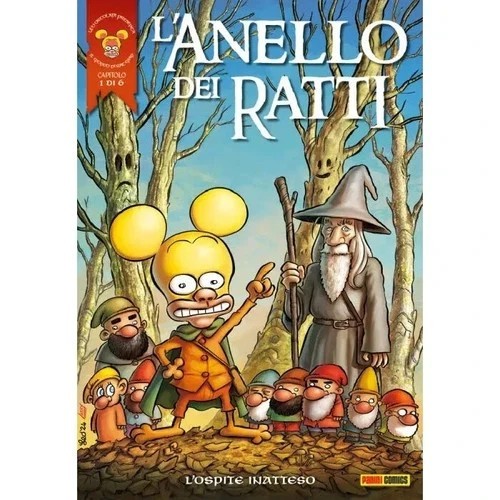 L'ANELLO DEI RATTI 1,2,3,4,5,6- Leo Ortolani Panini Comics  COME NUOVI