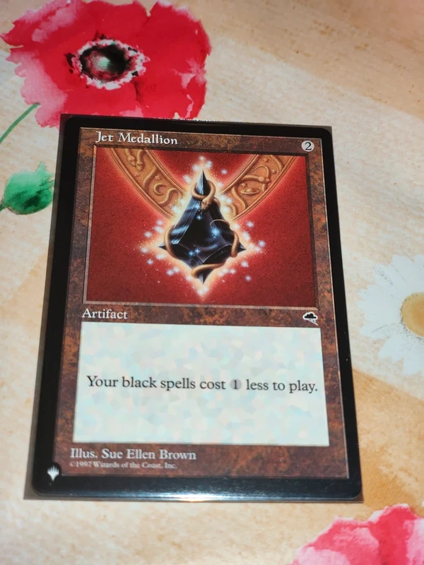 Magic the Gathering- Jet Medallion