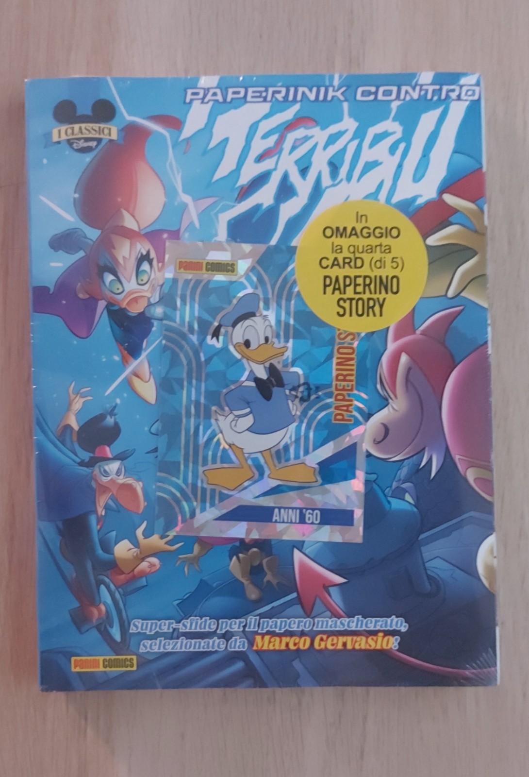 Paperinik Contro I Terribili Quattro -  Con Card da Collezione Paperino Story 4