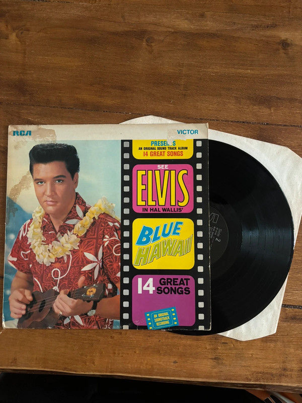 Elvis Presley: Blue Hawaï LP