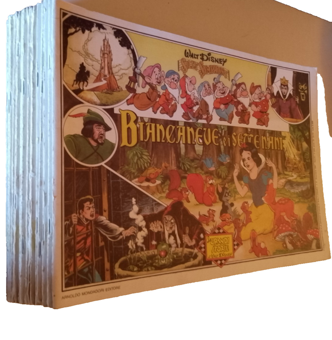 Le Grandi Storie Di Walt Disney 1987 lotto di 15 albi