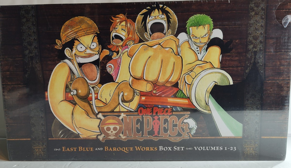 One Piece Box Set Opere Blu Est e Barocco Volumi 1-23.. NUOVO sigillato