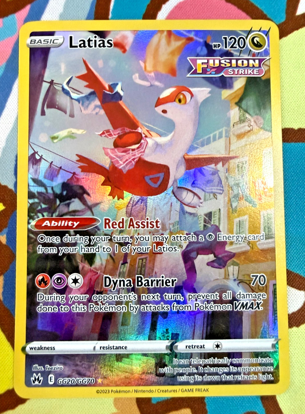 LATIAS GG20/GG70 CROWN ZENITH POKEMON 1