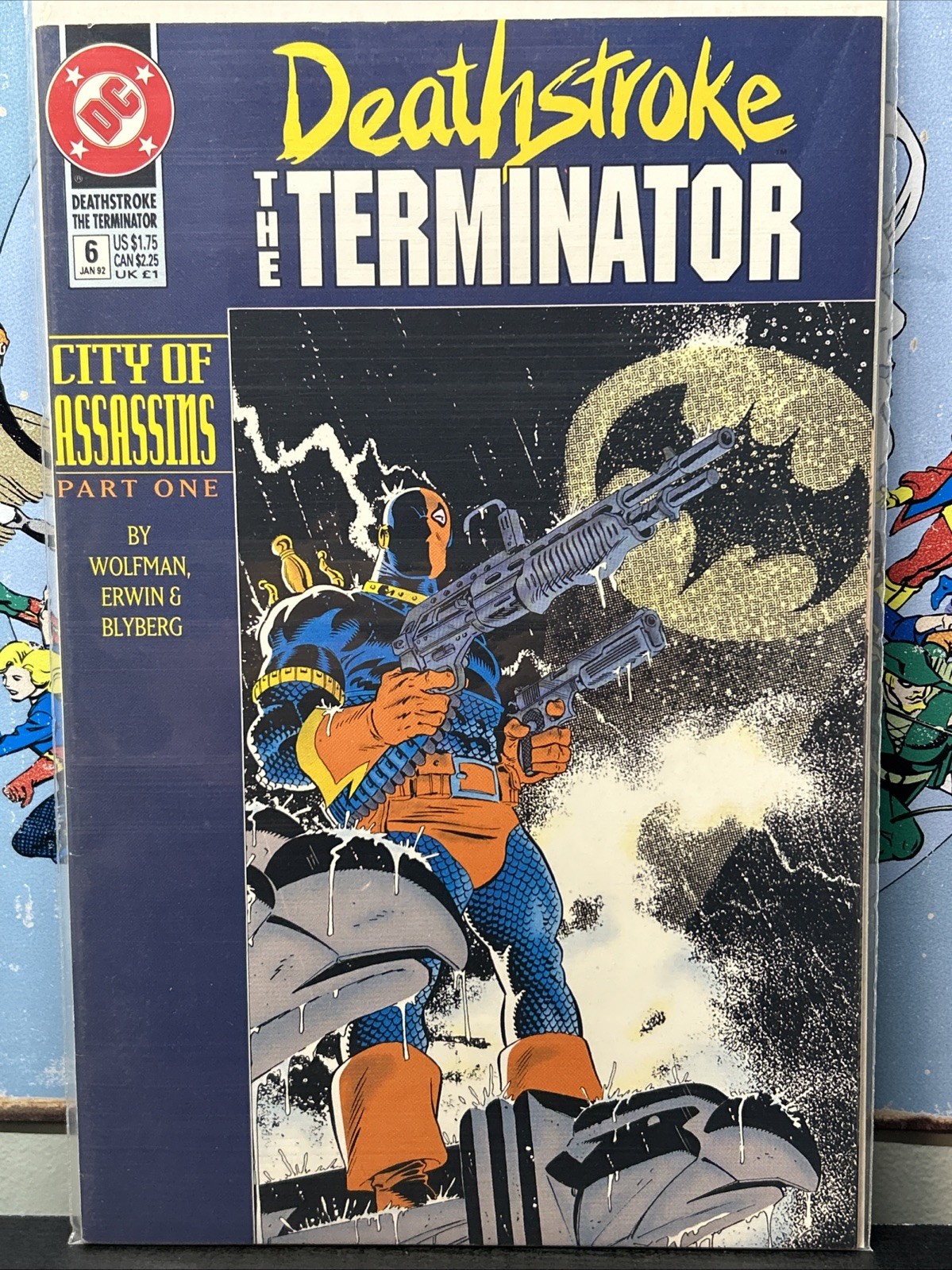 DC Comics Deathstroke the Terminator #6 "City of Assassins" Marv Wolfman🔥