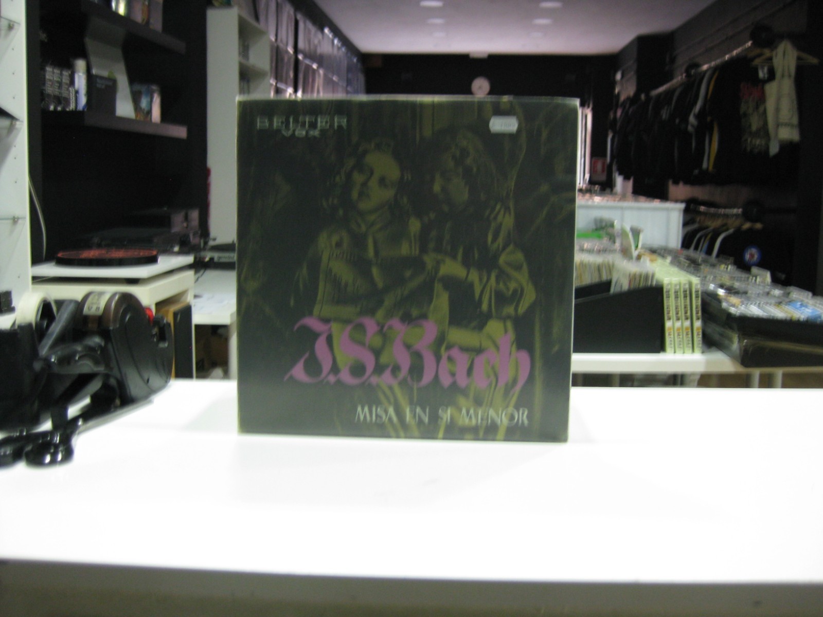 J.S. BACH 2LP SPAGNOLO BELTER VOX 30.197/8 GATEFOLD MESSA IN SI MINORE