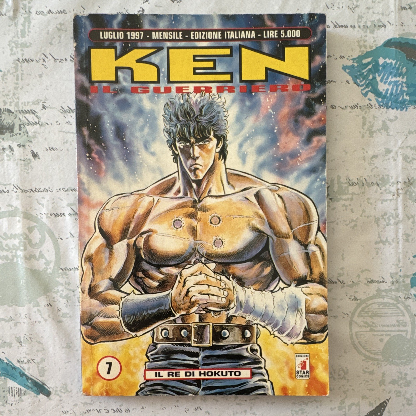 Star Comics Ken il Guerriero 7 Il re di Hokuto Buronson Hara 1997 ITA