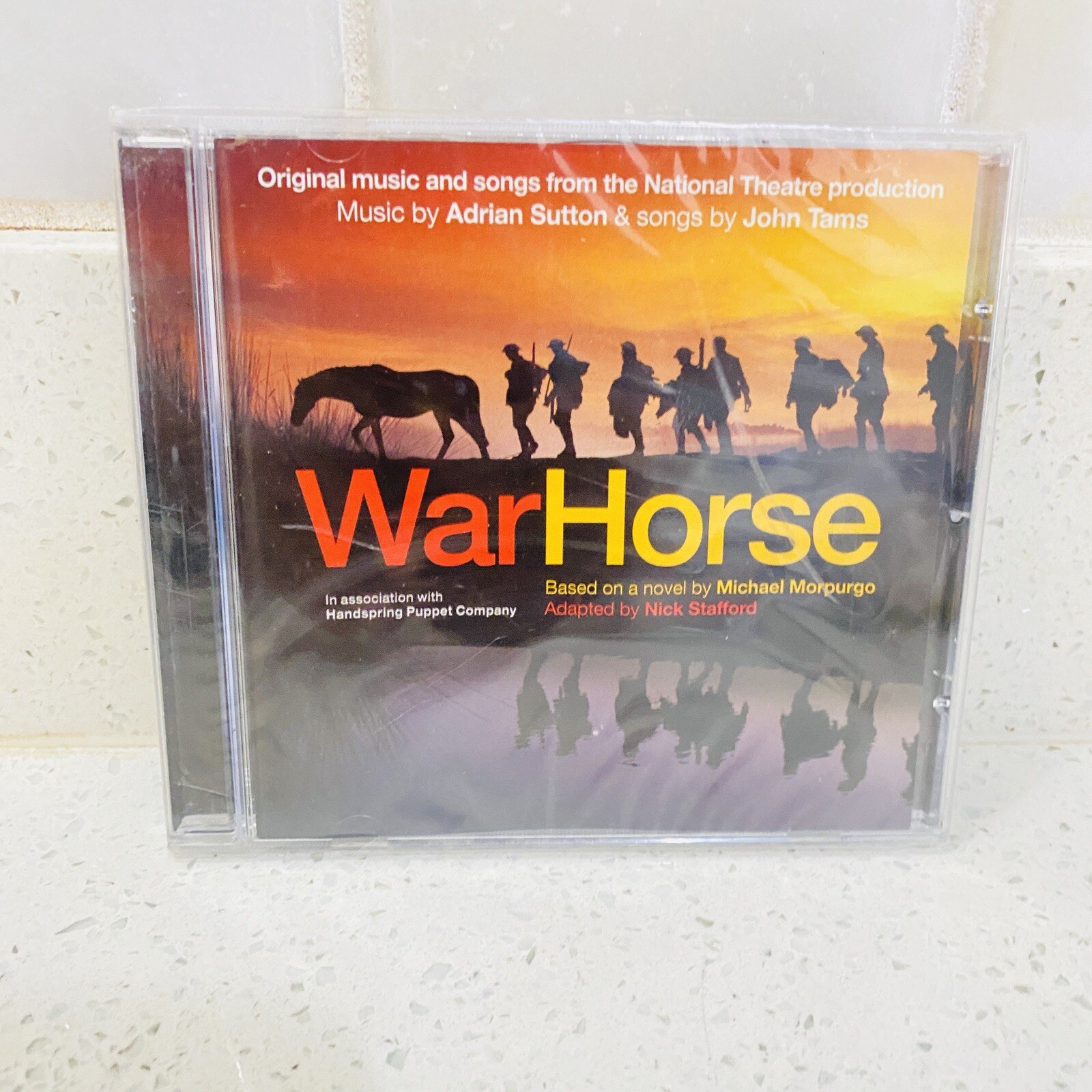 JOHN TAMS-ADRIAN SUTTON-WAR HORSE-NATIONAL THEATRE-CD-FACTORY SEALED-BRAND NEW