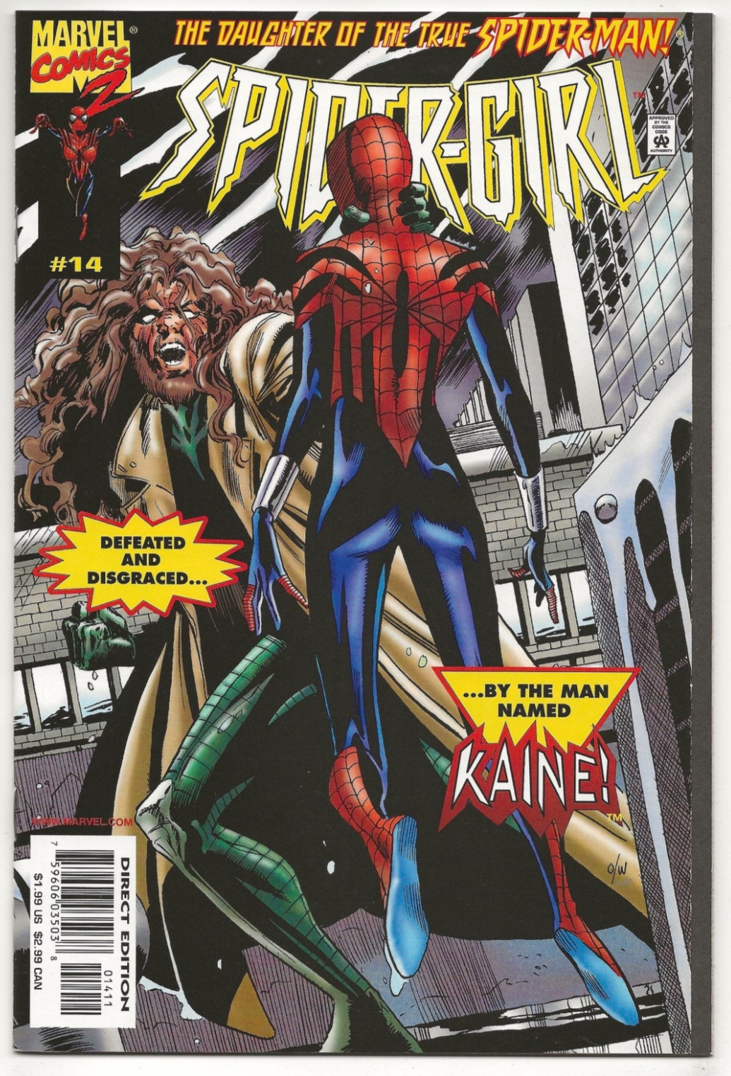 Marvel Comics SPIDER GIRL #14 first printing Cover A