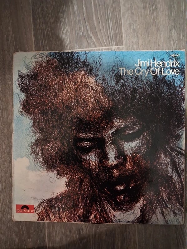 Vinyle 33 tr jimi hendrix the cry of love