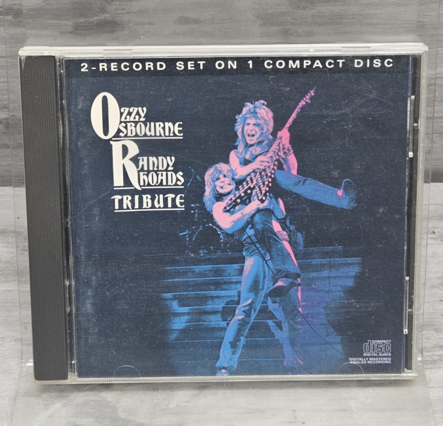 Ozzy Osbourne Randy Rhoads Tribute CD Album 1987 Classic Rock Metal CBS Records