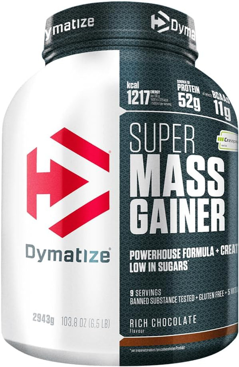Dymatize Super Mass Gainer Rich Chocolate 2943G - Weight-Gainer Polvere + Carboi