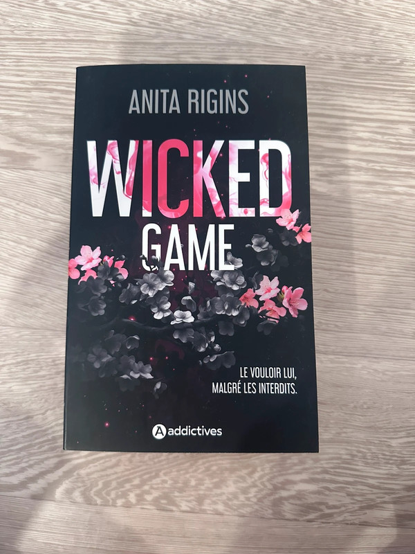 livre wicked game de anita rigins