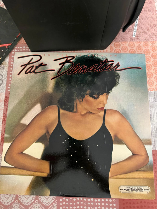 Pat Benatar – Crimes Of Passion LP Vinilo Original España 1980