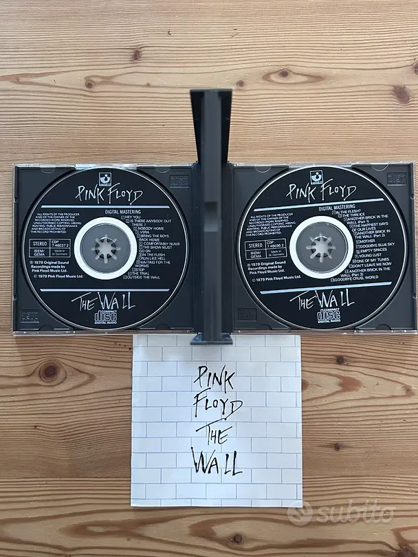 CD - PINK FLOYD - THE WALL