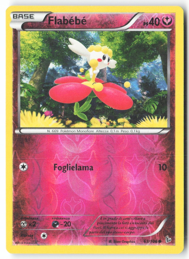 [T890] Flabébé Reverse 63/106 ITA