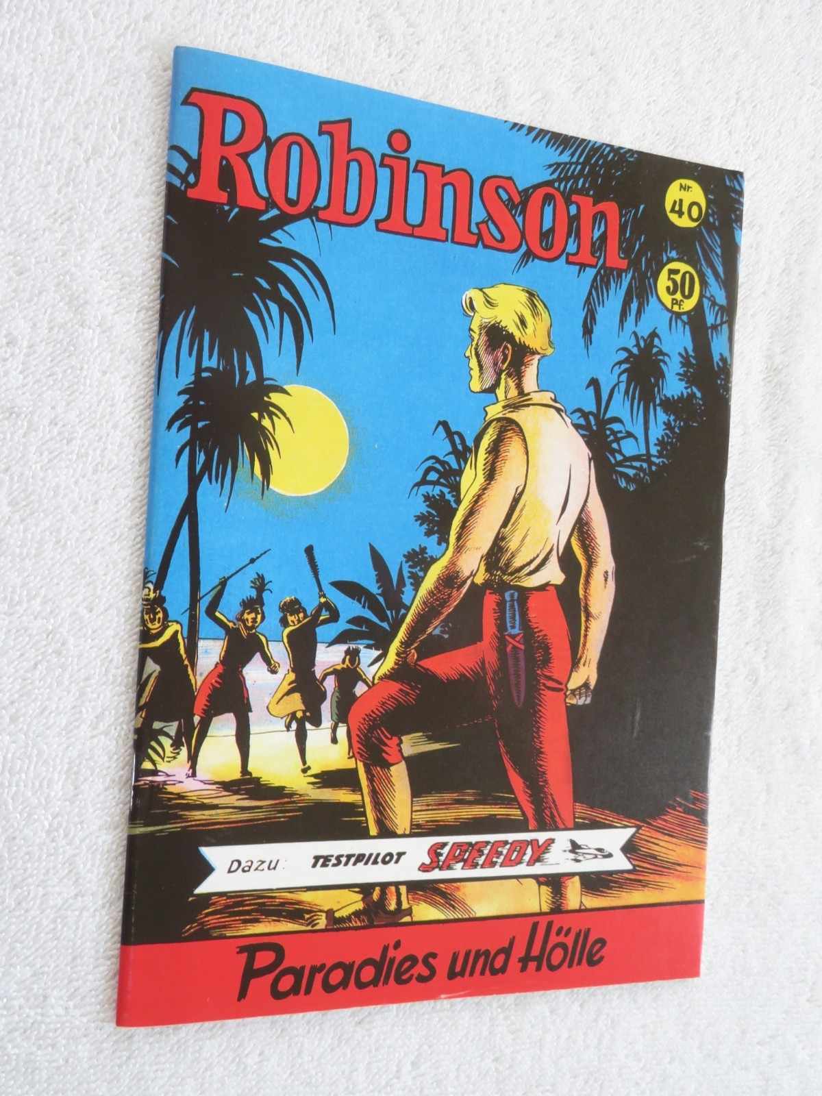 Hethke Editore / Roman Boutique - Robinson con pilota collaudatore Speedy n. 40 ottimo
